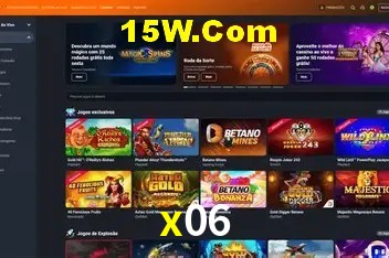 Slots com jackpots e giros grátis na x06